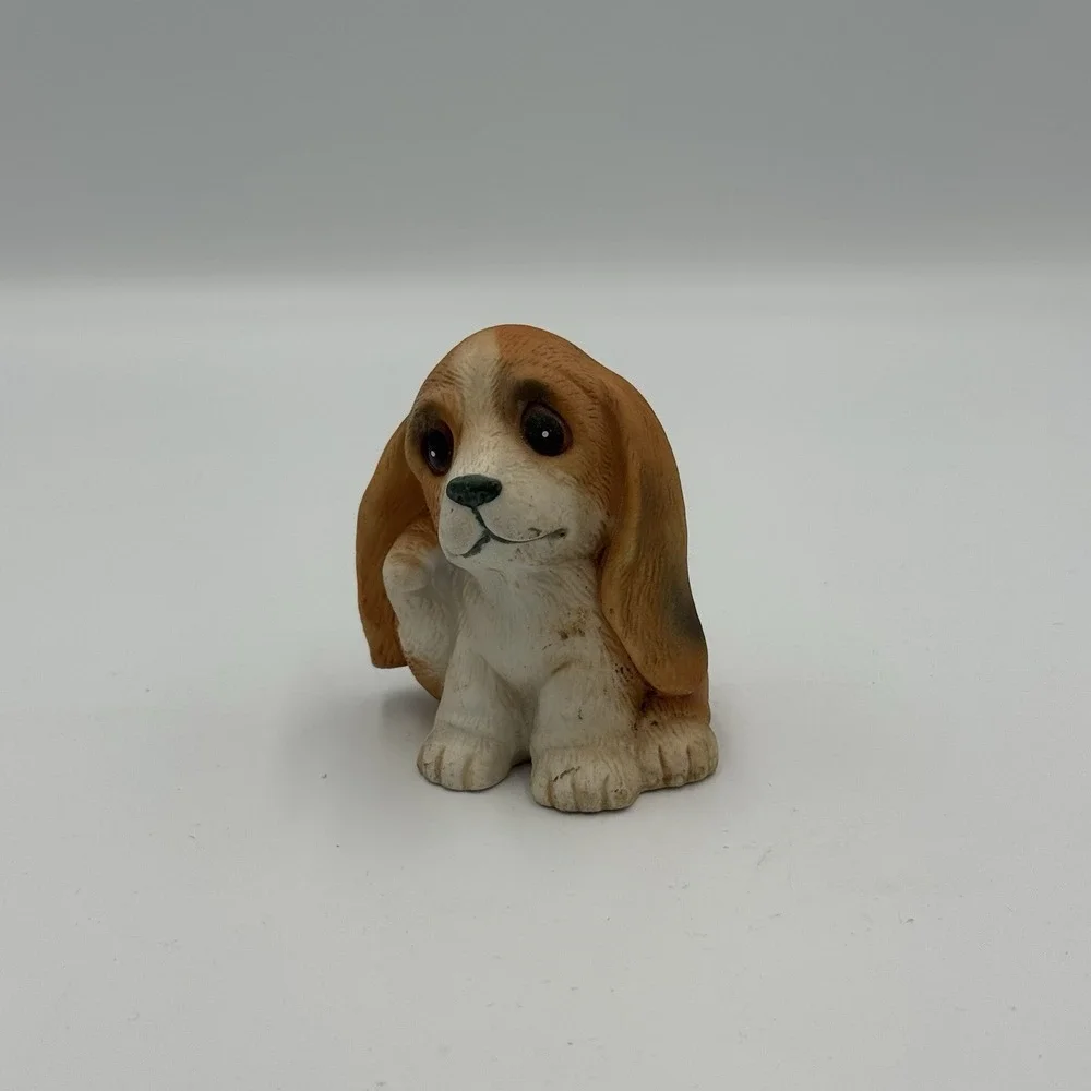 homco basset hound 1407 Puppy Figurine 3